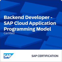 SAP Certified Associate - Backend Developer - SAP Cloud Application Programming